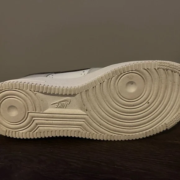 NIKE AIR FORCE 1 CACAO WOW SAIL KHAKI SNEAKERS; SIZE Youth 7 (women 8.5) - Picture 14 of 16